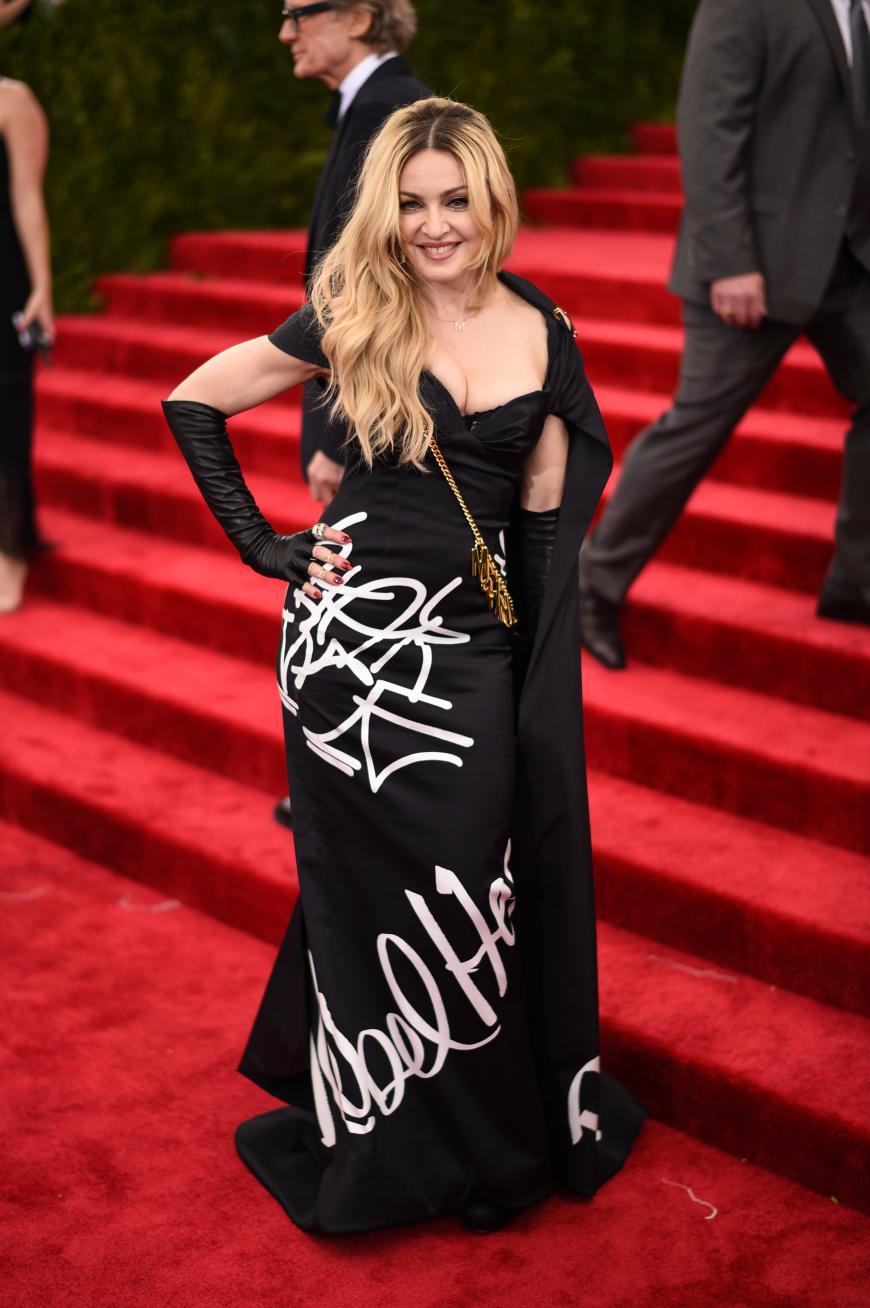 Auch Madonna ging in diese Richtung - schwierig, wie wir finden.