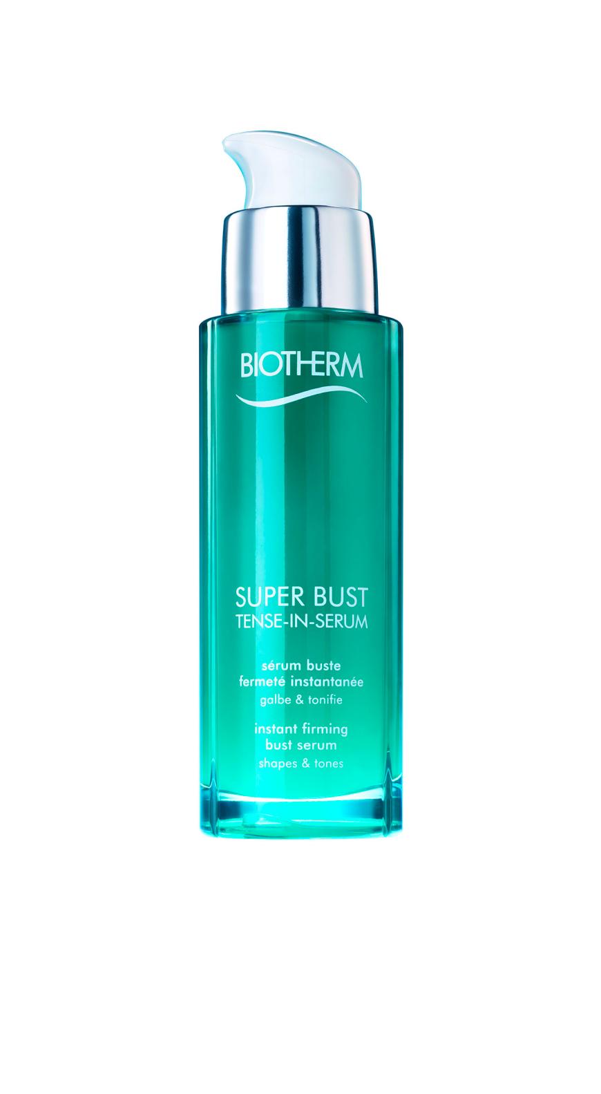 Straff: „Super Bust Tense-In-Serum“ von Biotherm, für eine feste Büste, ca. 42 Euro