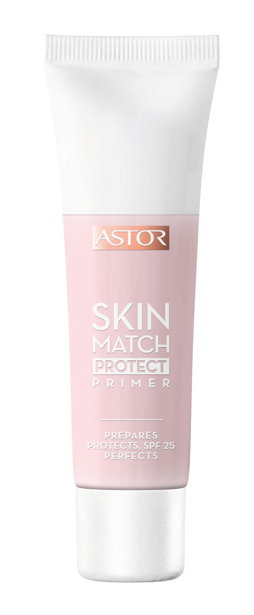 „SKIN MATCH PROTECT PRIMER“ von Astor, mit Arganöl, ca. 8 Euro