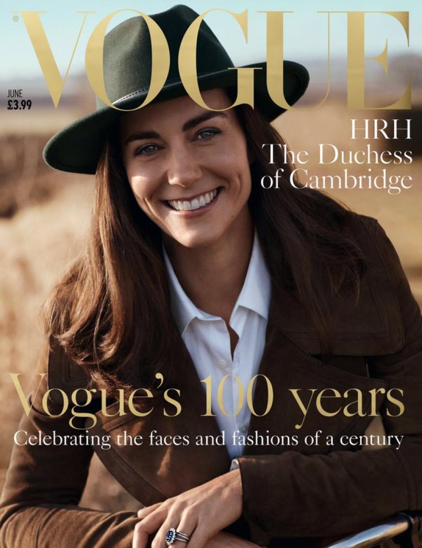 Herzogin Kate auf dem Cover der Jubiläumsausgabe der