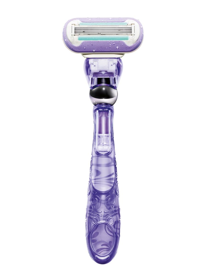 Perfekt enthaart: „Venus Swirl“ von Gillette, ca. 12 Euro