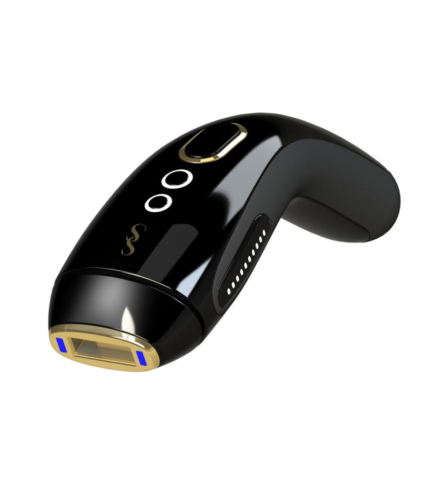 „Smoothskin Gold“-Haarentferner von CyDen, dauerhafte Haarentfernung durch IPL-Technologie für zu Hause, ca. 399 Euro, amazon.de