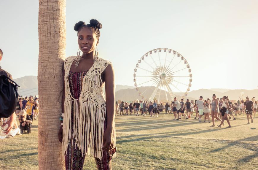 Unter der Sonne Kaliforniens: Die Star-Choreografin ist zum ersten Mal auf dem beliebten Festival.