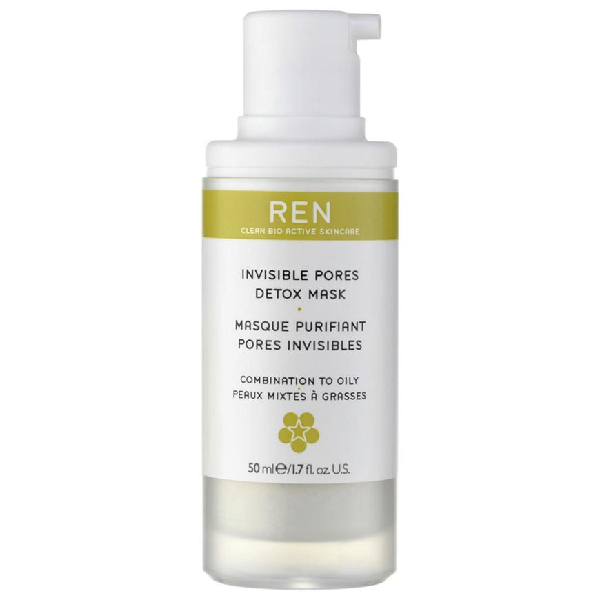 „Invisible Pores Detox Mask“ von Ren, reinigt, glättet und stimuliert, ca. 29 Euro, douglas.de