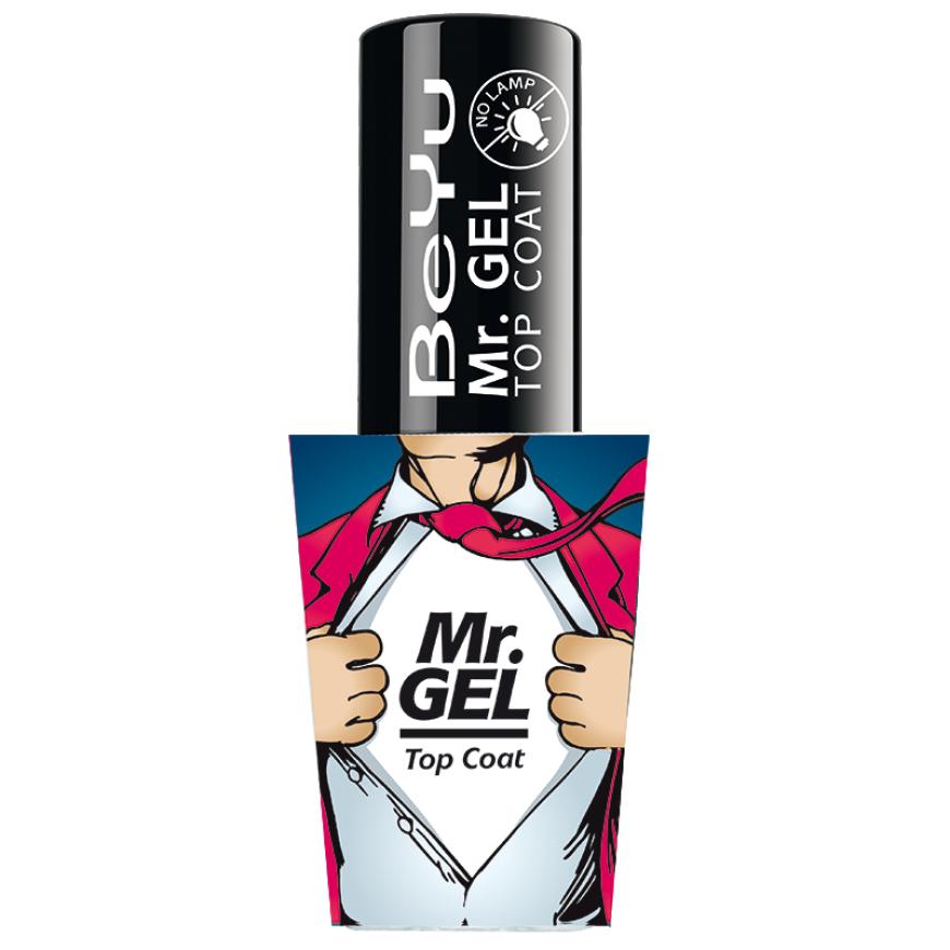 Gel-Effekt-Nägel im Nu: „Mr. Gel Top Coat“ von Beyu, ca. 7 Euro, bei Douglas, ab Ende Mai