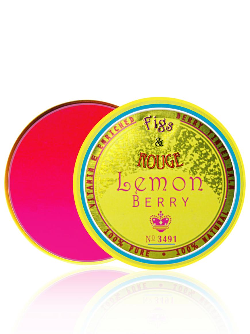 KUSSMUND „Lemon Berry Tinted Balm“ von Figs & Rouge, pflegt die Lippen mit Ölen, ca. 6 Euro, greenglam.de