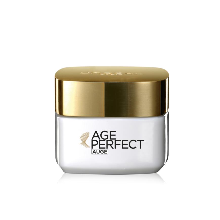 „Age Perfect Auge“-Feuchtigkeitspflege von L’Oréal Paris, ca. 10 Euro