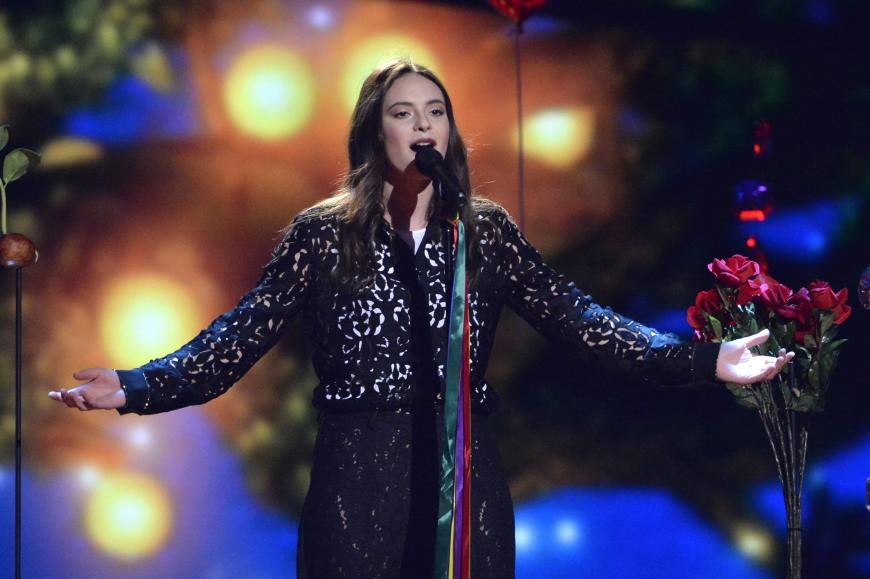 STARTNUMMER 6 (GESETZT FÜR ITALIEN): Francesca Michielin singt