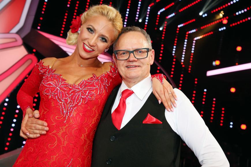 Für Ulli Potofski und Tanzpartnerin Kathrin Menzinger hat es sich ausgetanzt.