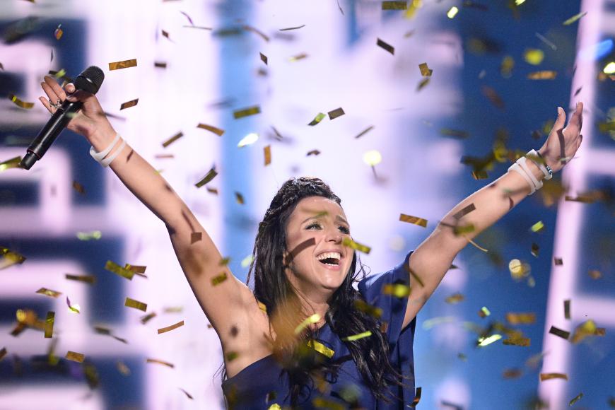 Die Ukraine gewinnt mit Sängerin Jamala den