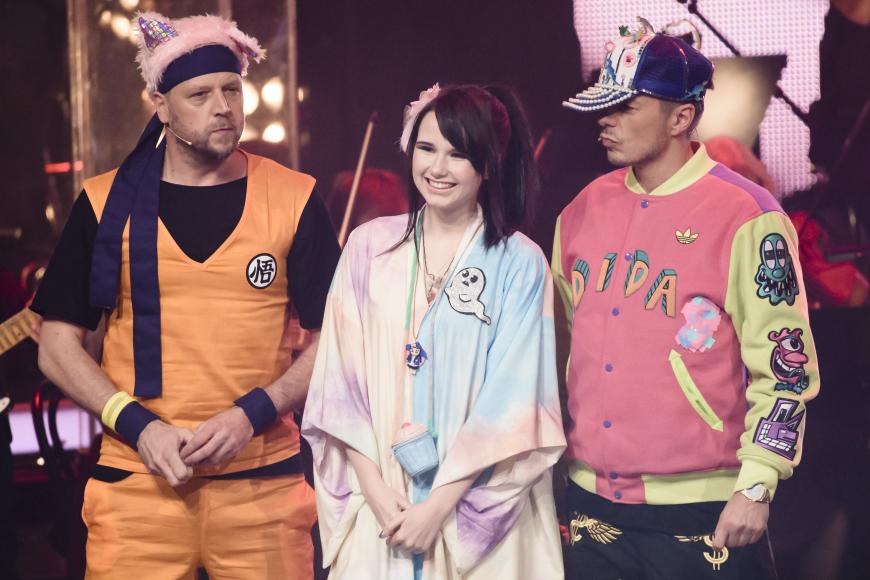 Smudo (links) und Michi Beck verhalfen Jamie-Lee Kriewitz zum Sieg bei "The Voice" 2015.