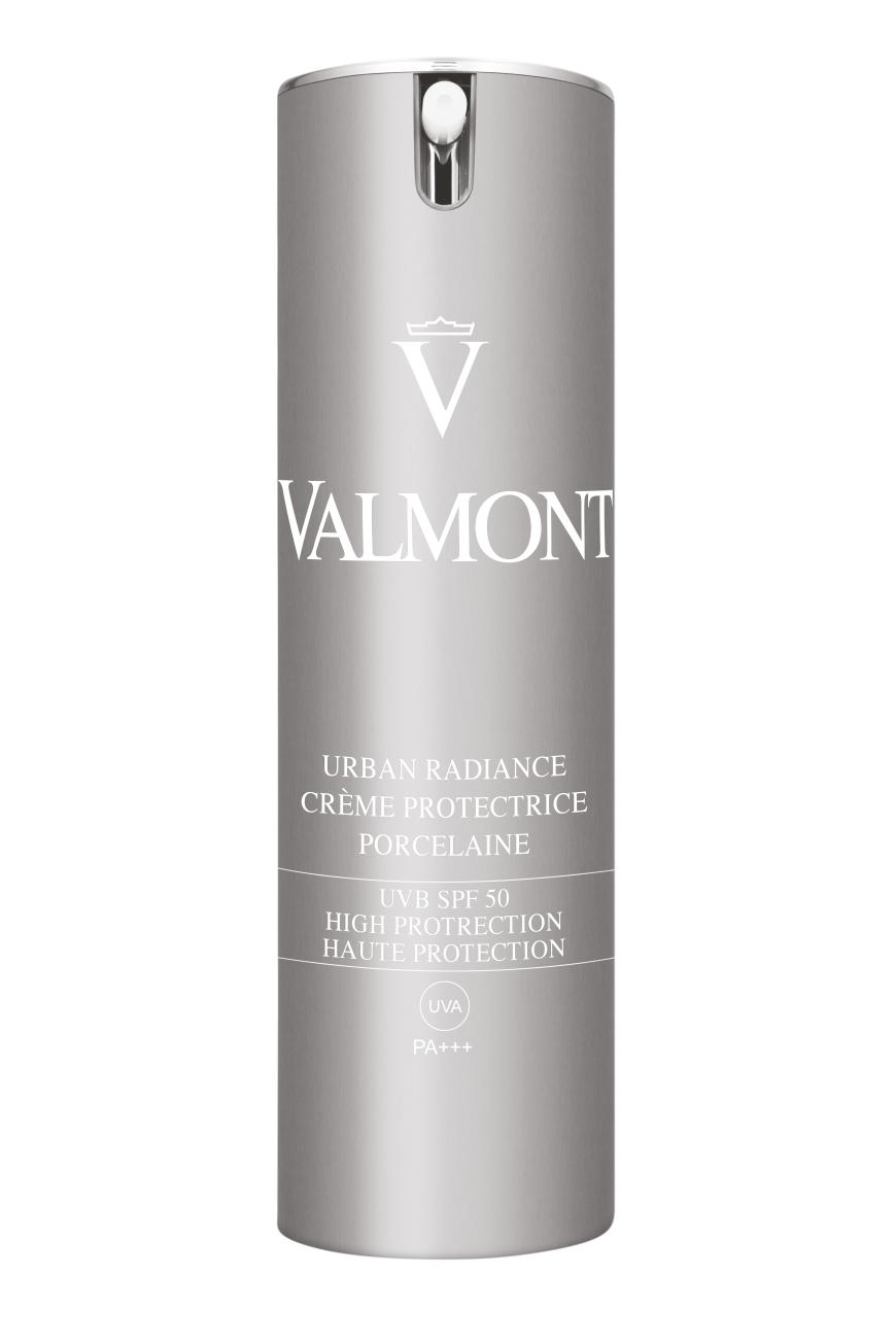 „Urban Radiance SPF 50“-Tagespflege von Valmont, ca. 195 Euro