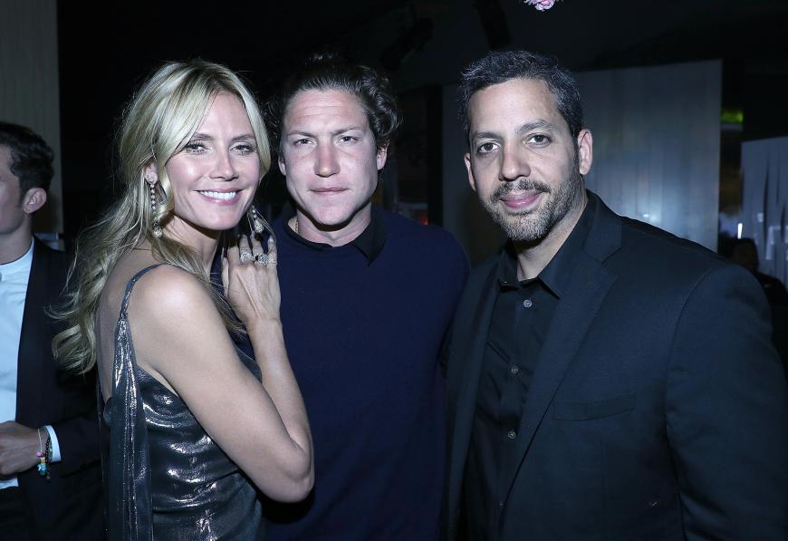 Heidi Klum und Vito Schnabel auf einer Cocktail-Party während des Filmfestivals in Cannes.