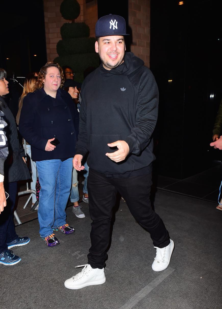 Rob Kardashian fuhr mit seiner Verlobten Blac Chyna zu einem Auftritt in einen Stripclub.