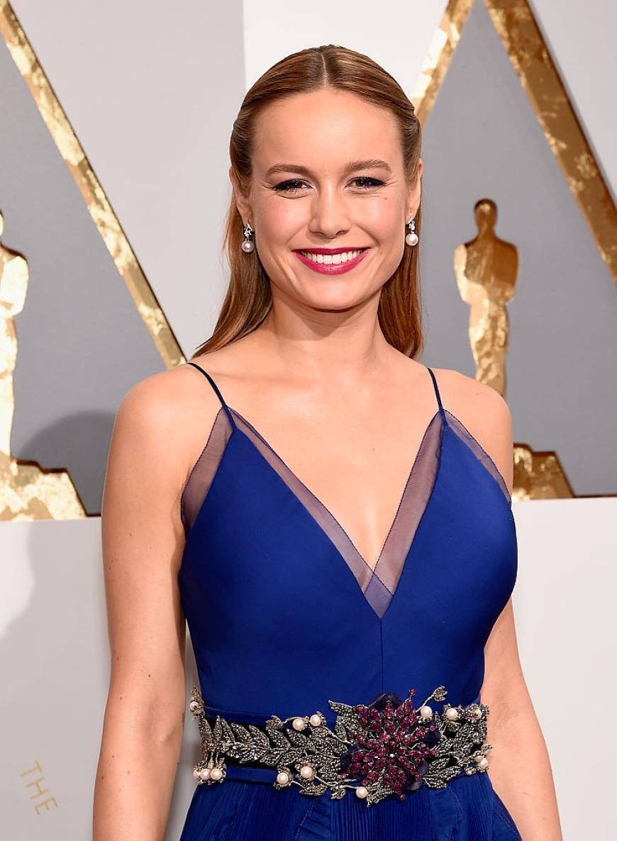 Oscar-Gewinnerin Brie Larson, 26, setzt auf einen poppigen Ton.