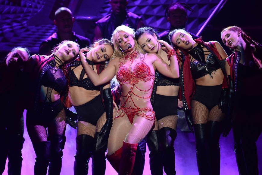Britney Spears performte unter anderem ihren Hit