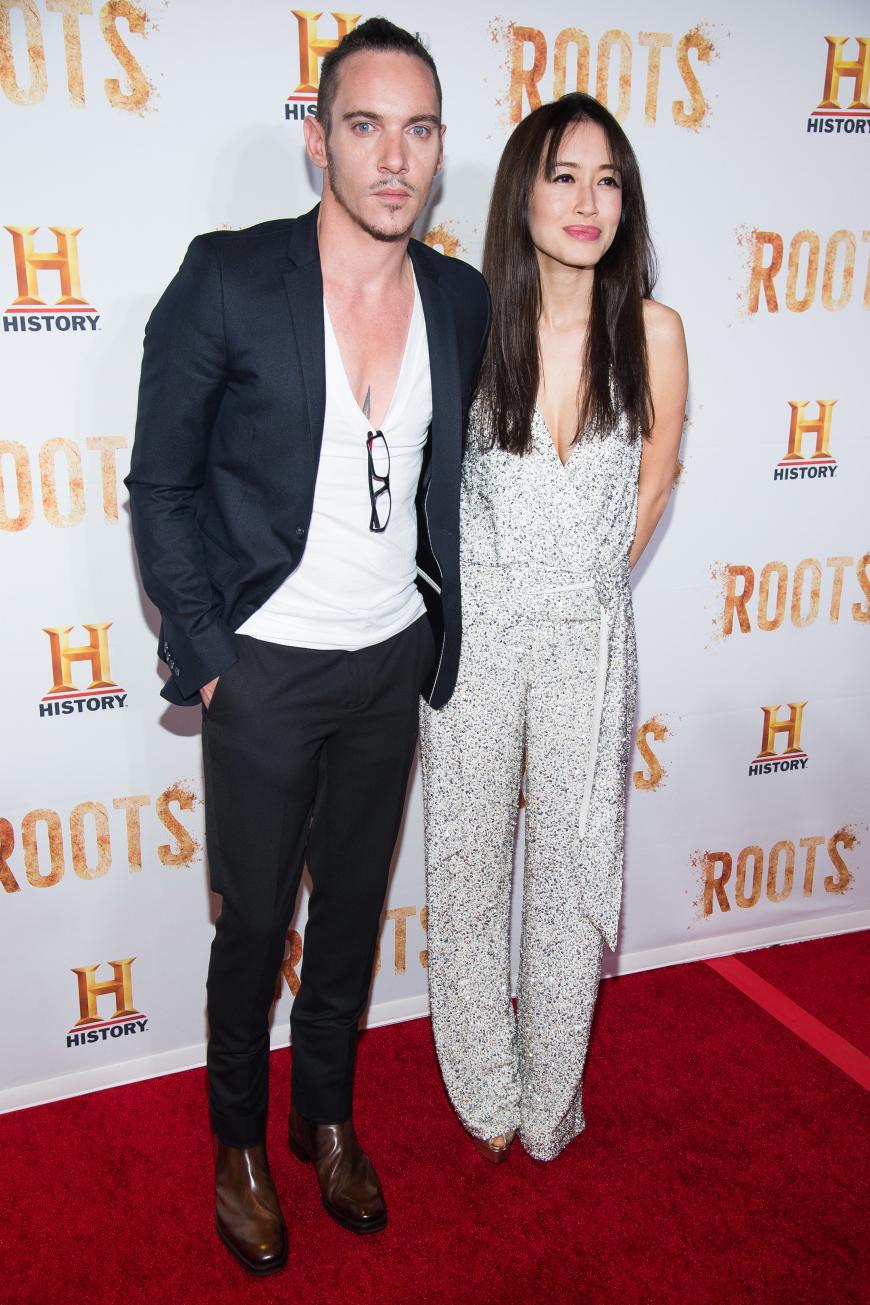 Schauspieler Jonathan Rhys Meyers und Mara Lane