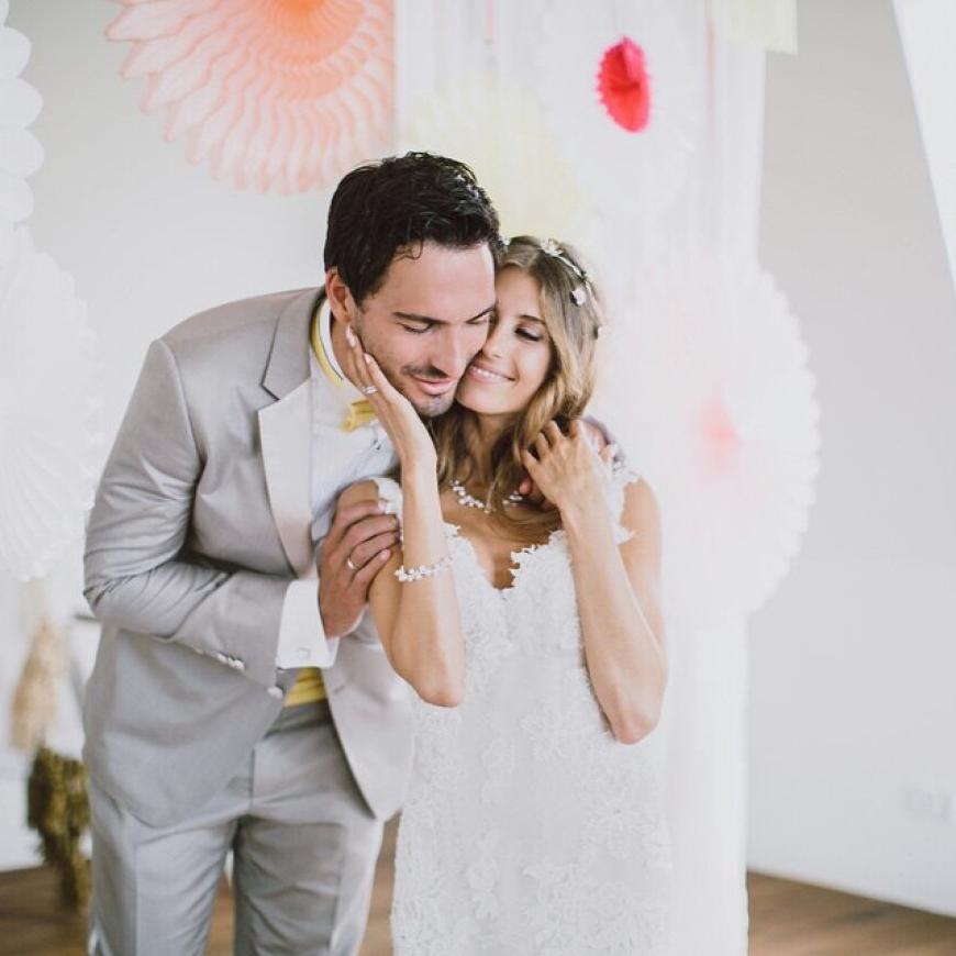 Seit Juni 2015 ist Cathy mit Mats Hummels verheiratet.
