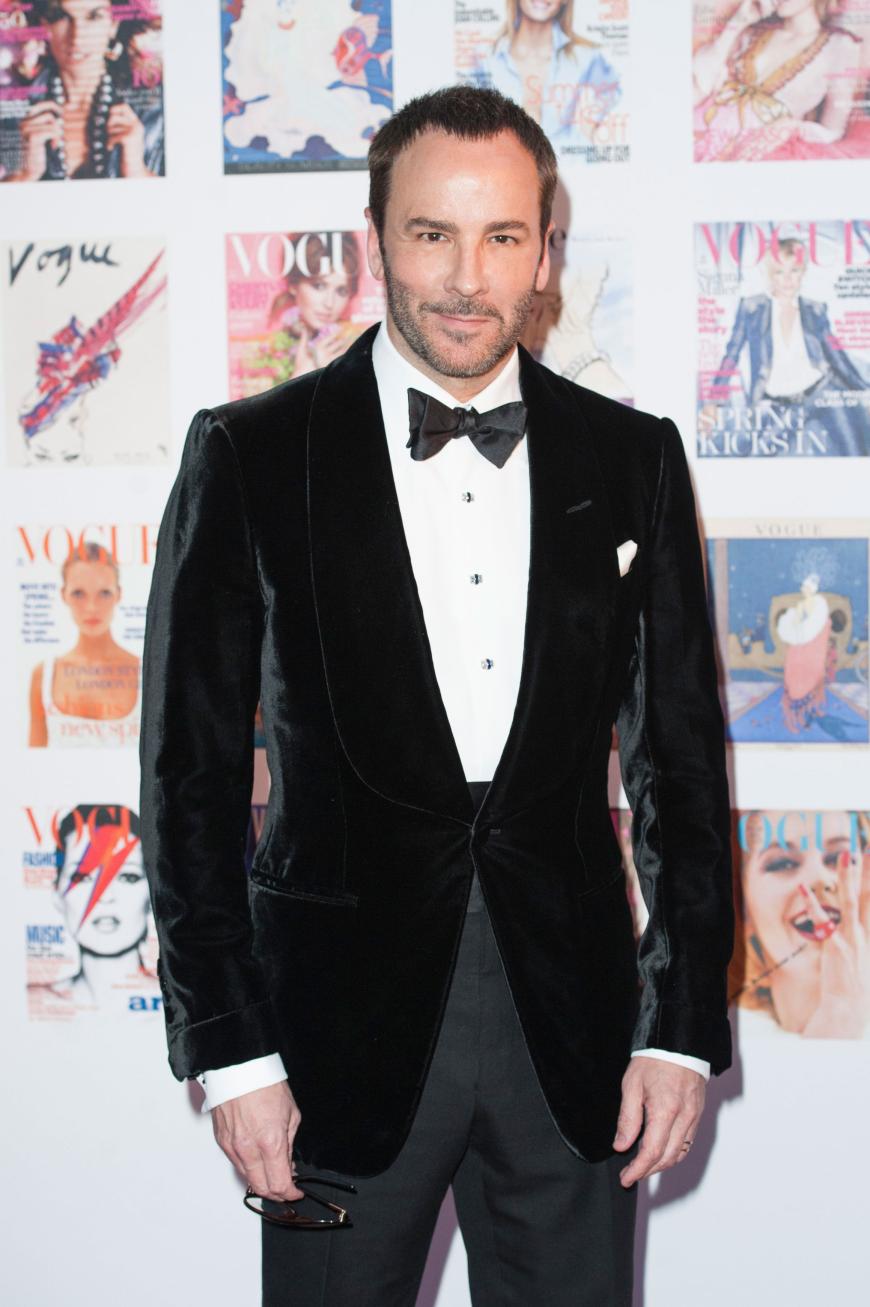 Designer Tom Ford war natürlich auch mit von der Partie.