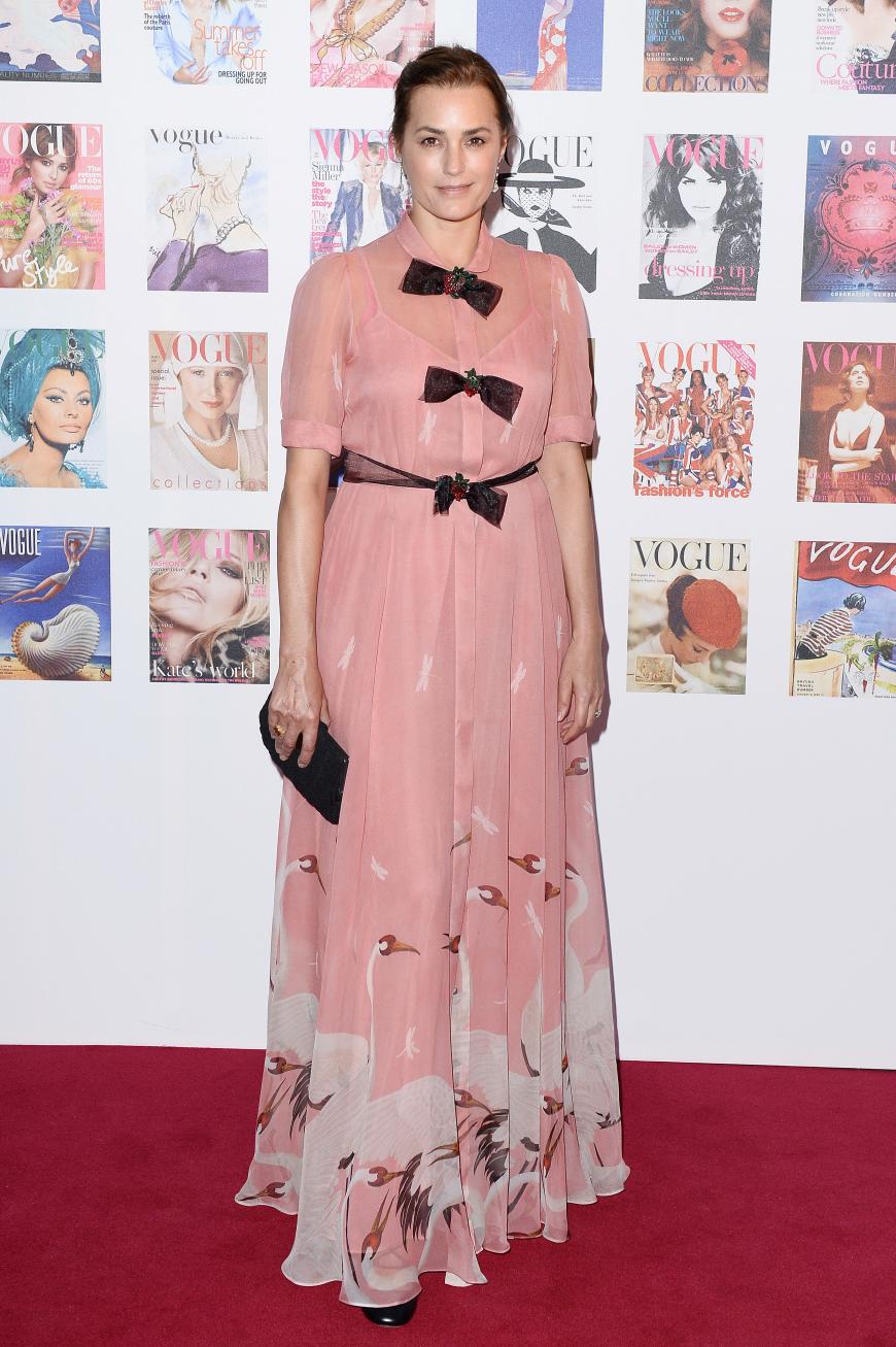 Yasmin Le Bon setzte auf Storche.