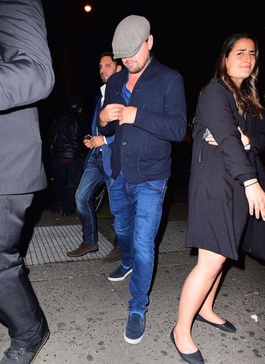 Leonardo DiCaprio in New York