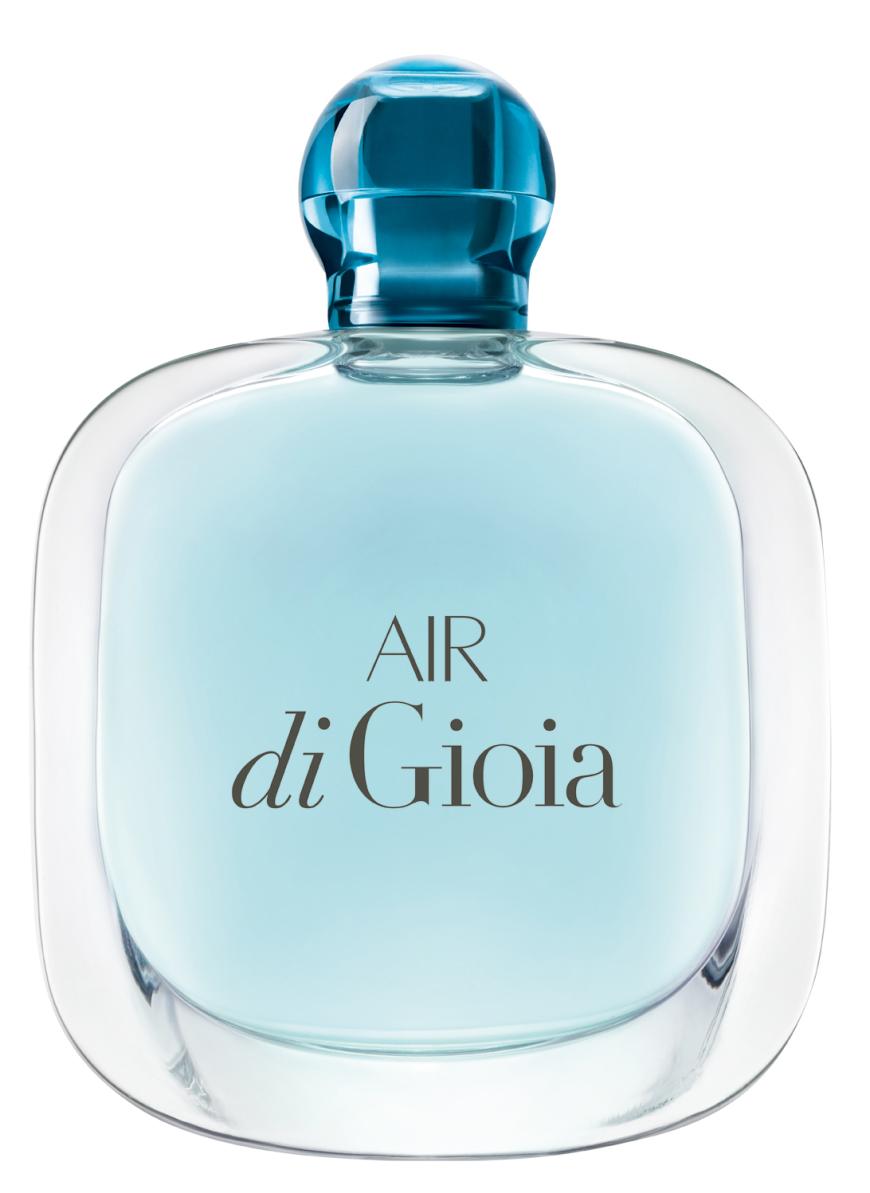 Wirkt belebend: Aquatisch mit Neroli und Pfingstrose: „Air di Gioia“ von Giorgio Armani, 50 ml, EdP, ca. 72 Euro
