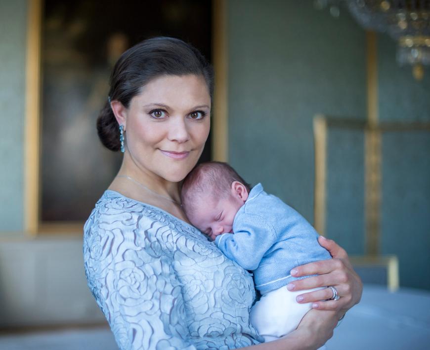 Victoria von Schweden im Mutterglück: Am 2. März 2016 erblickte ihr Sohn Oscar das Licht der Welt.
