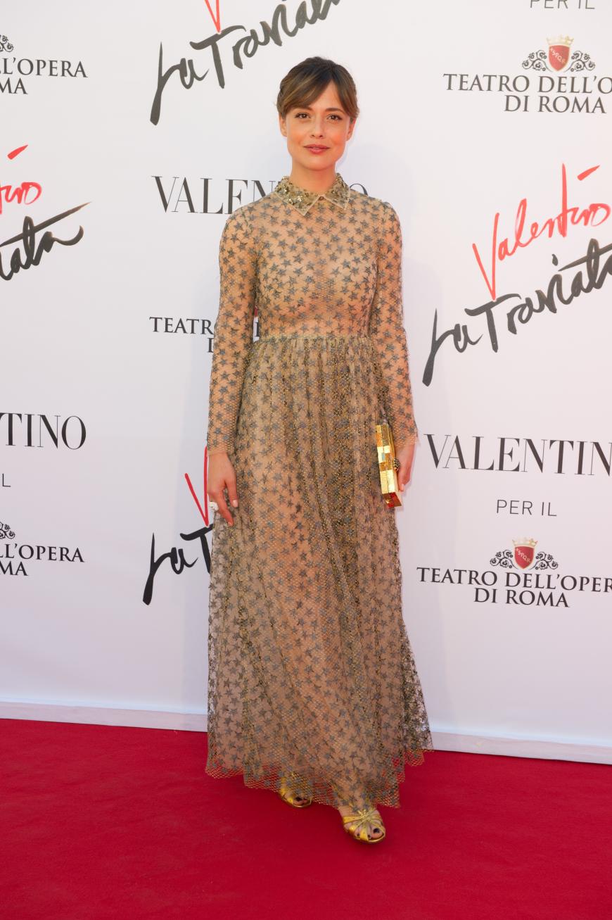 Valeria Bilello in einem traumhaft romantischen Look