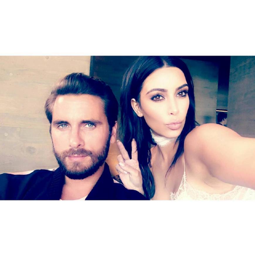 Kim Karadshian feierte mit Scott Disick und dem Rest des Kardashian-Clans seinen 33. Geburtstag.