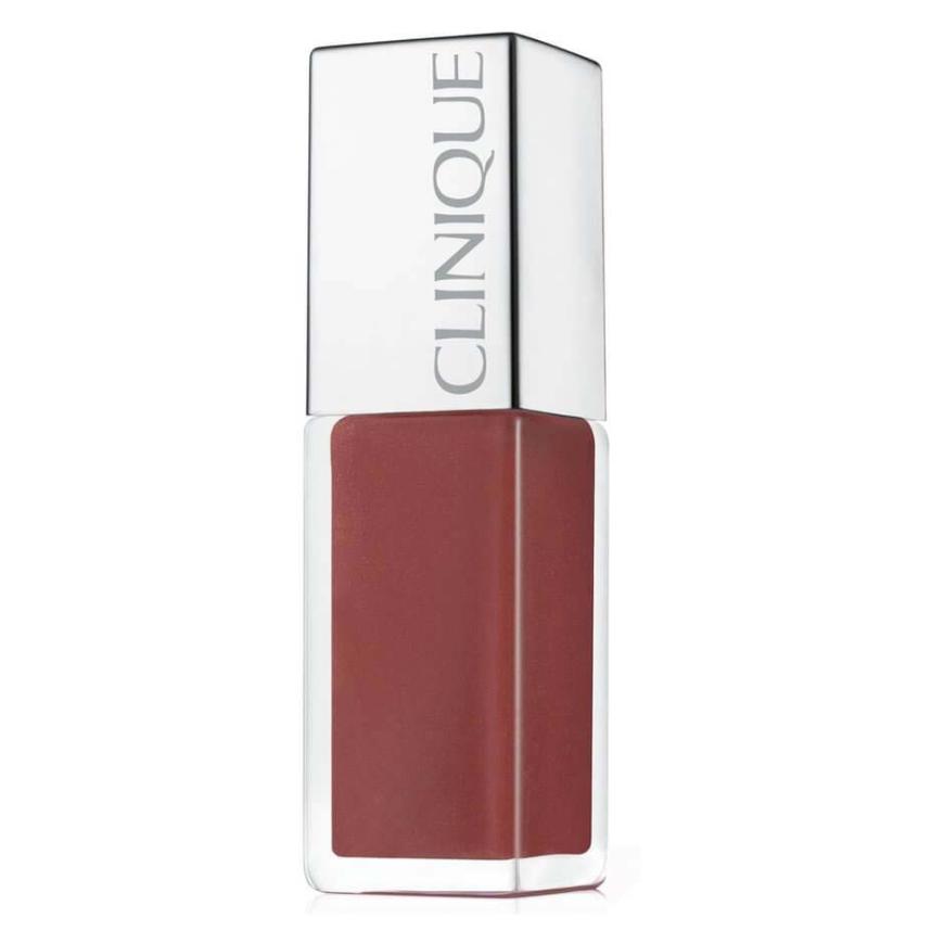 „Clinique Pop Lacquer Lip Colour + Primer“ von Clinique, spendet Feuchtigkeit, in „Cocoa Pop“, ca. 23 Euro