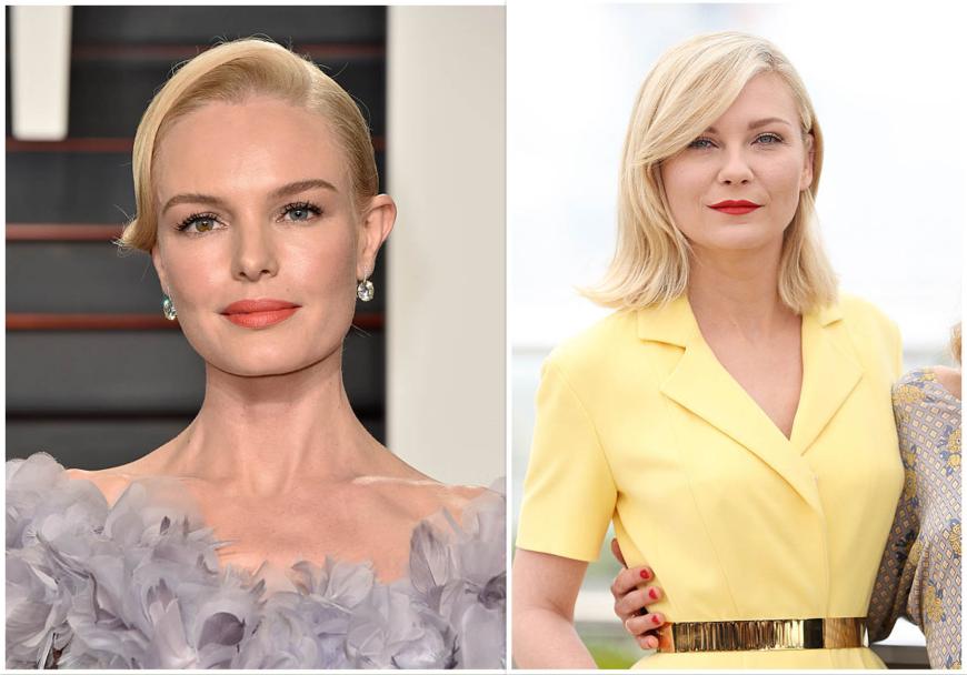 MATTE LIPPEN Hollywood-Star Kate Bosworth, 33, trägt Glow auf Wangen und Stirn. Die Kombi geht leider nach hinten los. Schauspielerin Kirsten Dunst, 34, ist konsequenter. Sie setzt auf ein komplett mattes Make-up und beweist so definitiv mehr Schminkgefühl.