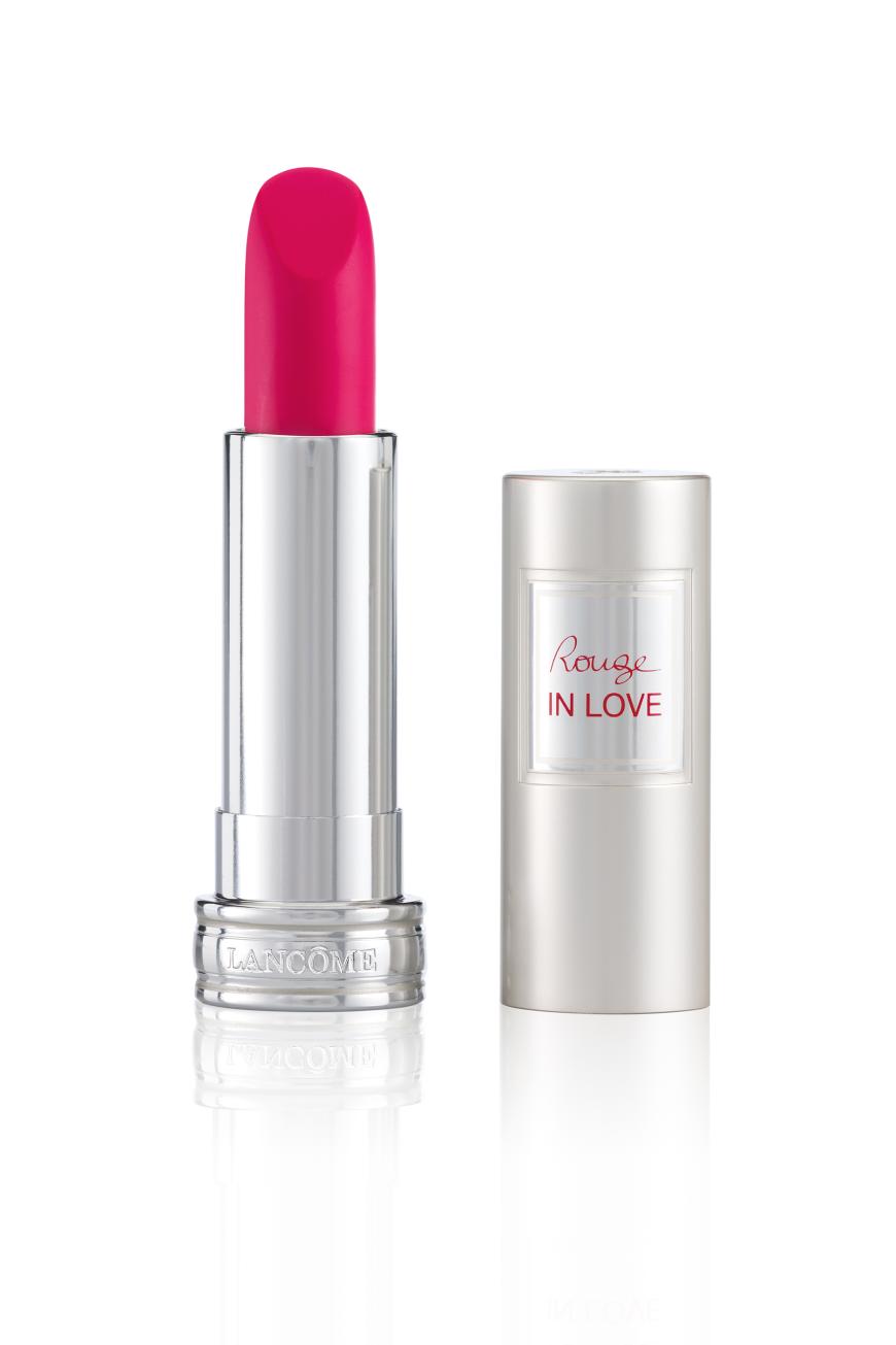 „Rouge in Love“ von Lancôme, in „Rose me, Rose me not“, ca. 22 Euro