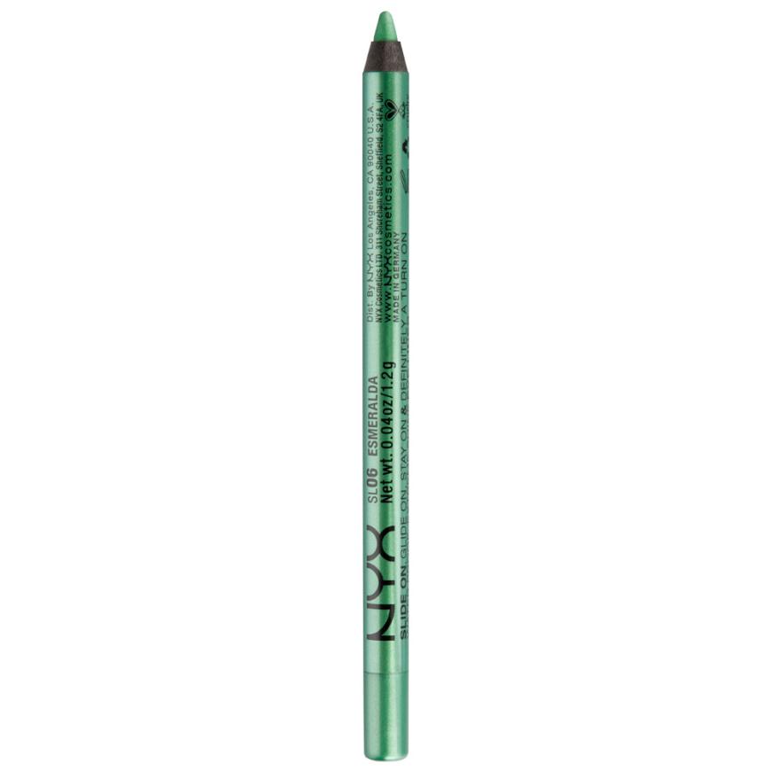 „Slide on Pencil“ von NYX, in „Esmeralda“, ca. 6 Euro, douglas.de
