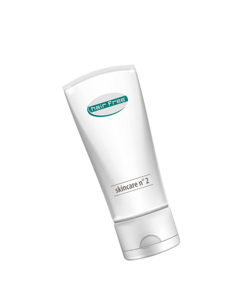 „Skincare N°2“-Creme von Hairfree pflegt mit Echinazea, Panthenol und rotem Sonnenhut, ca. 30 Euro