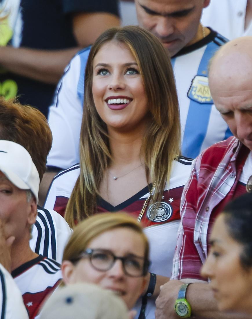 Hübscher Käfer im Publikum: Montana Yorke