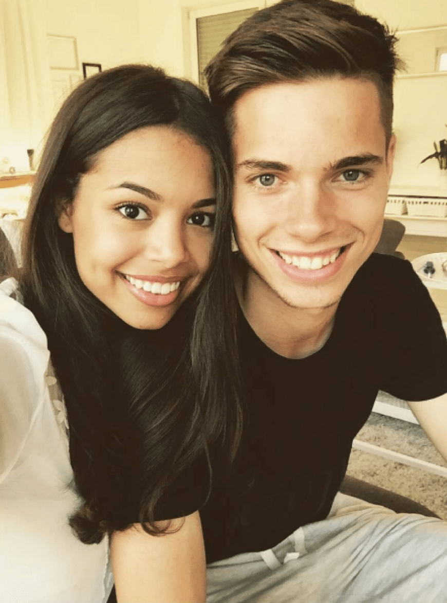 Es sind Nationalmannschafts-Neuling Julian Weigl und seine hinreißende Freundin Sarah.