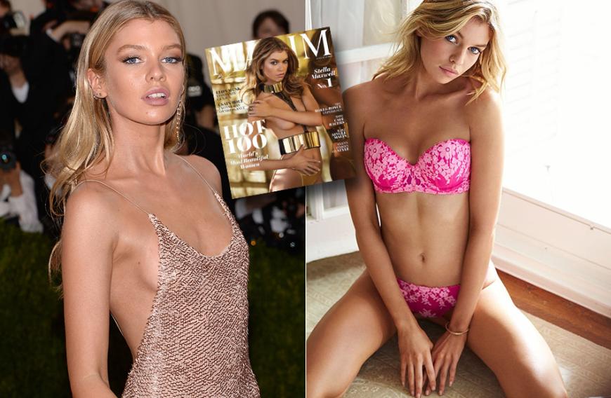 Sie ist die heißeste Frau der Welt: Das Magazin Maxim kürte Stella Maxwell zur Siegerin.