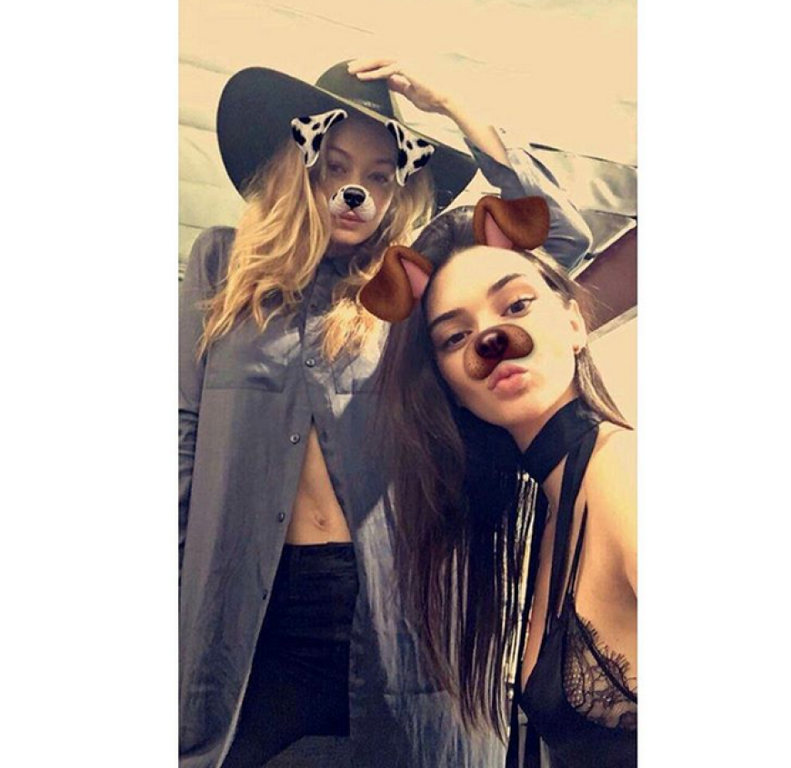 Gigi Hadid und Kendall Jenner gehen shoppen ...