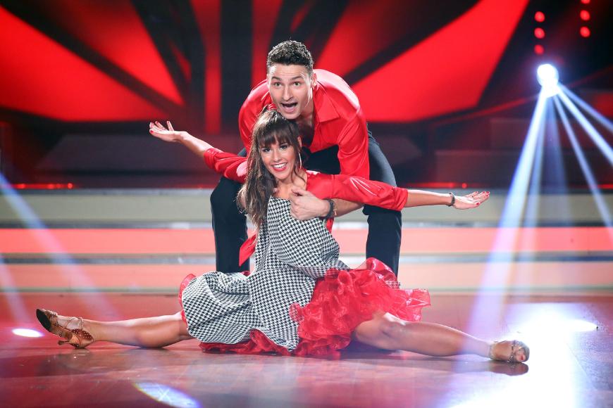 Sarah Lombardi (mit Tanzpartner Robert Beitsch) wird jetzt schon als große Siegerin beim Finale von