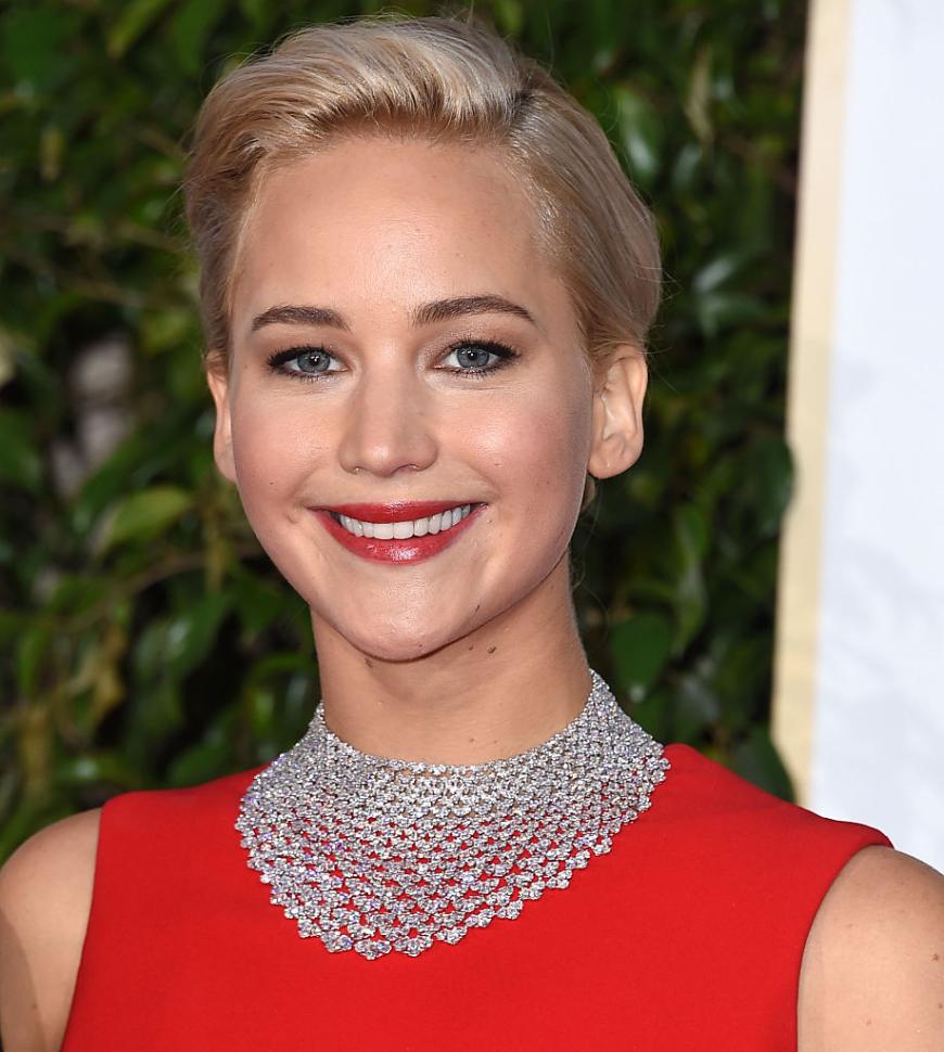 Montag: Jennifer Lawrence mit einem umwerfenden Dutt