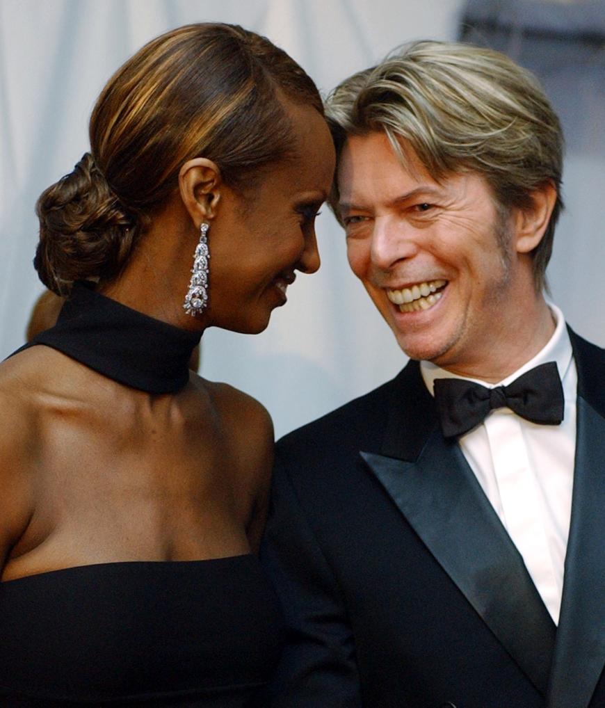 Iman Abdulmajid und David Bowie hätten am 6. Juni ihren 24. Hochzeitstag gefeiert.