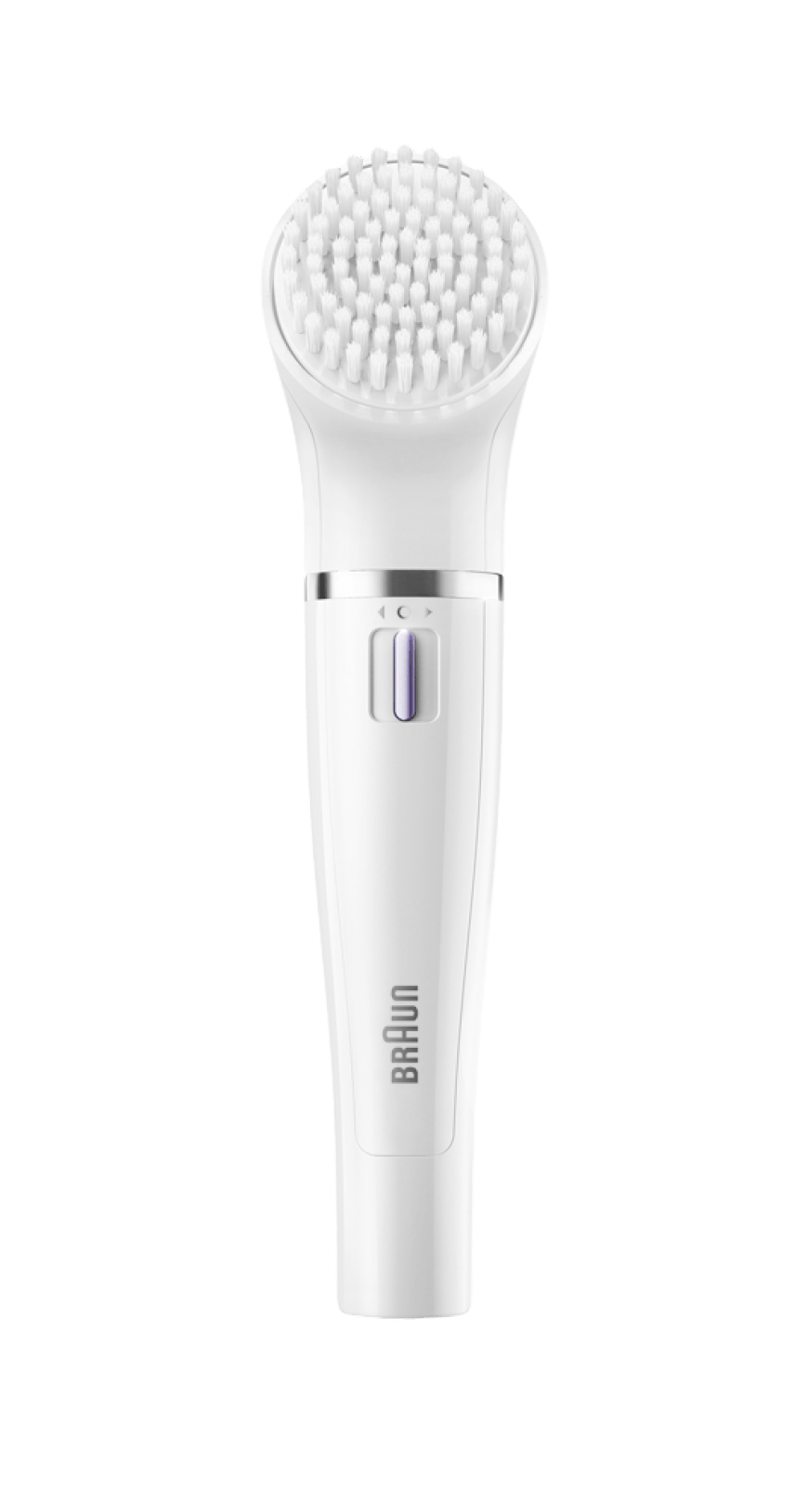 ZARTE HAUT „Ich peele mein Gesicht täglich. Das elektrische Bürstchen ist dafür sanft genug.“ – „Face Spa Pure Beauty“ von Braun, ca. 89 Euro