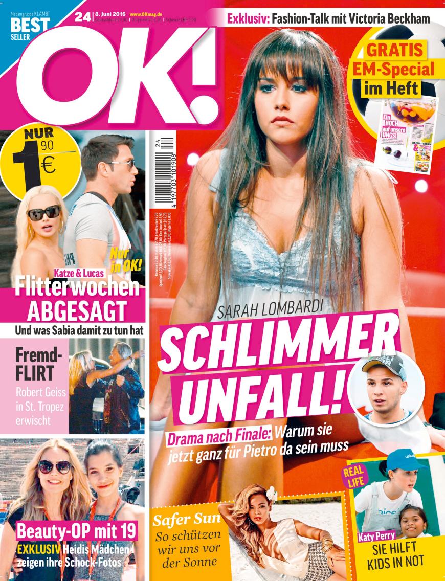 Die aktuelle Ausgabe von OK! - ab 8. Juni im Handel!