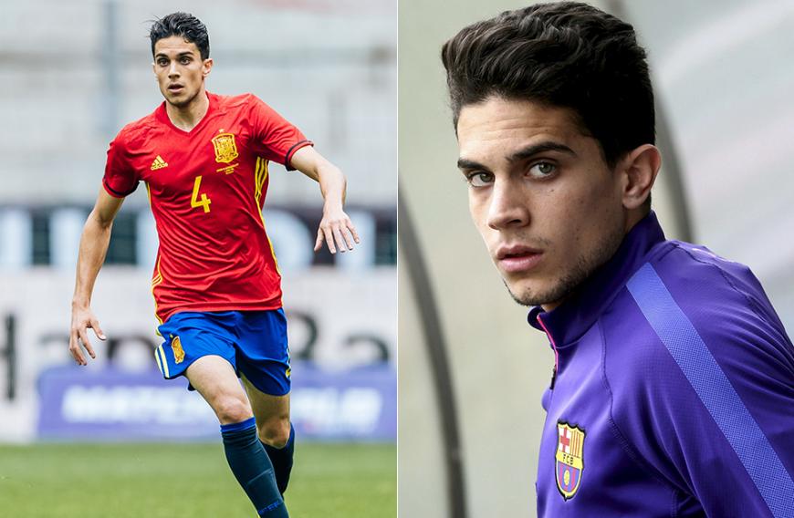 Marc Bartra, 25, Spanien
Erst wenige Länderspiele hat Marc Bartra für Spanien absolviert. Bei uns hat er aber schon bleibenden Eindruck hinterlassen! Dortmunds Damen können sich schon mal die Hände reiben: Zum 1. Juli wechselt der Hottie zu Borussia Dortmund. Dumm nur, dass er mit der Journalistin Melissa Jiménez liiert ist, mit der er auch eine Tochter hat.