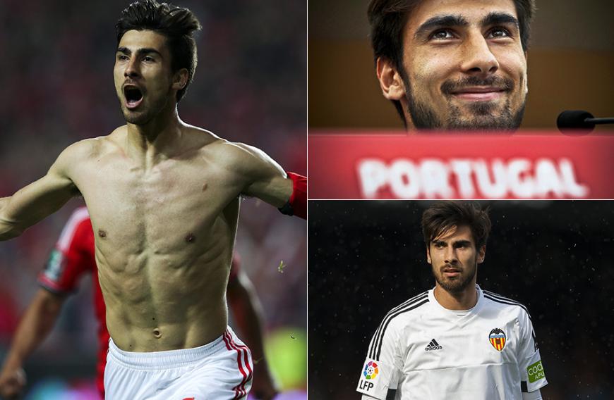 André Gomes, 22, Portugal
Der Mittelfeldspieler ist mit seinen 22 Jahren mehr als begehrt bei den Damen. Zu Hause erwartet den Single jedoch keine sexy Spielerfrau, sondern seine geliebten Hunde. Gut zu wissen!