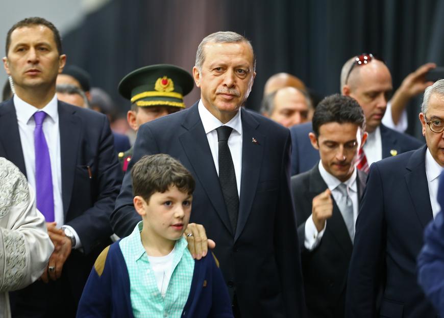 Sogar der türkische Präsident Erdogan reiste zu der Zeremonie in Louisville, Kentucky.
