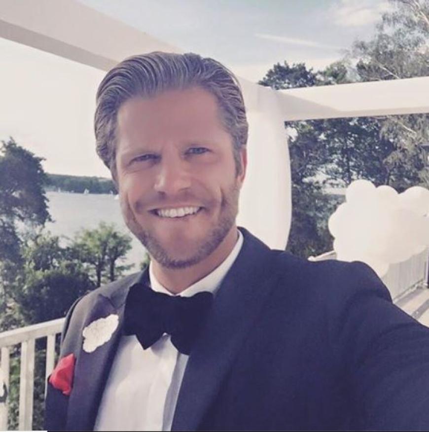 Auch Ex-Bachelor Paul Janke war zur Hochzeit geladen.
