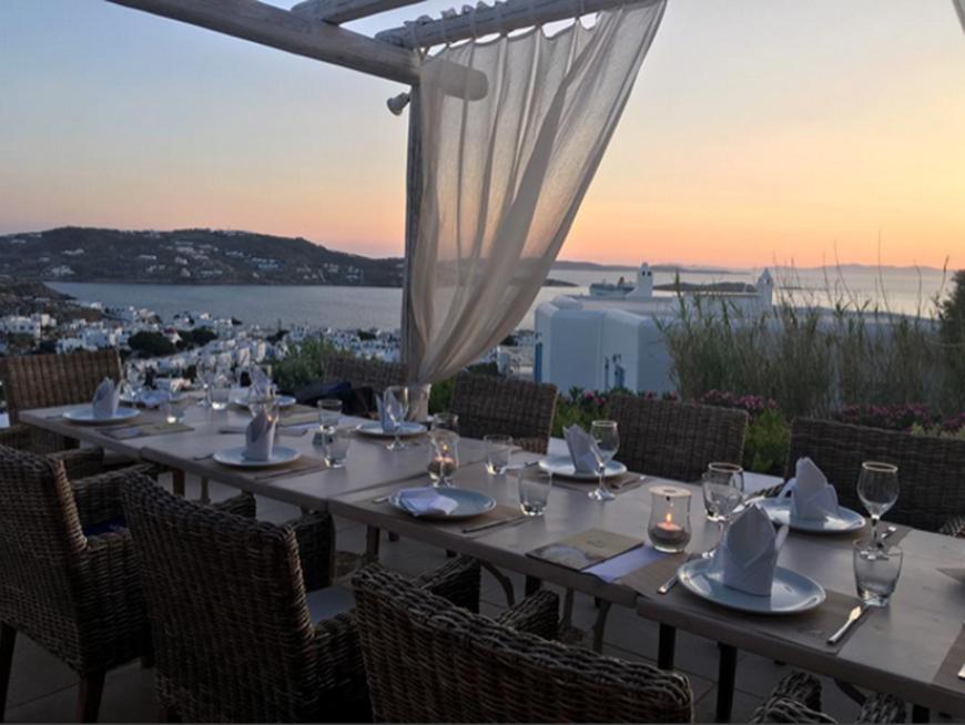 Nette Location für ein Abendessen mit Freunden.