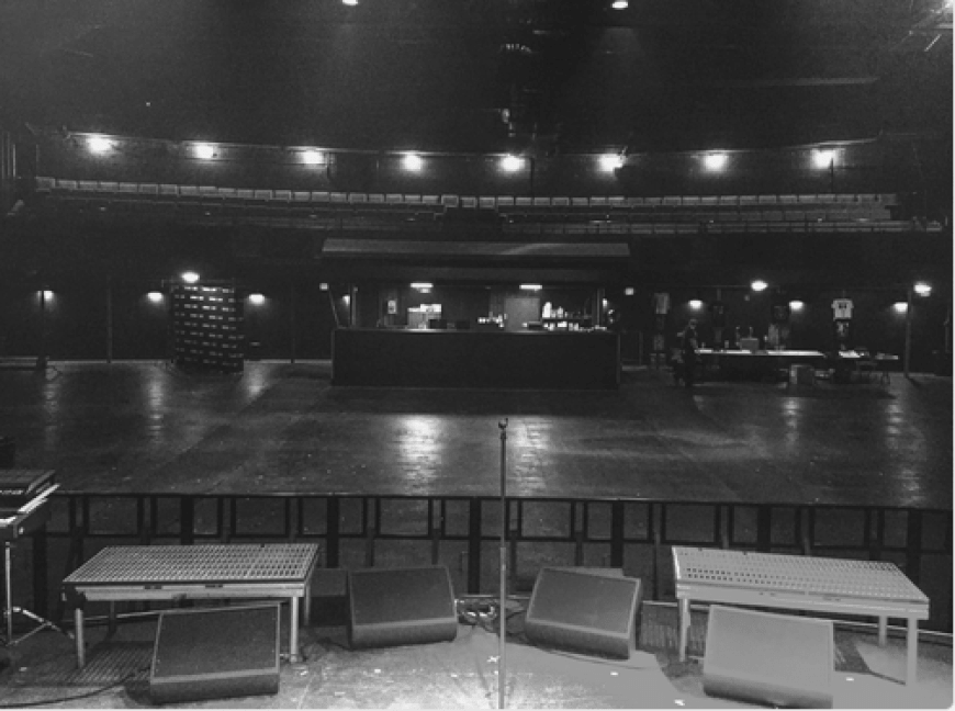 Tragisch: Vor dem Konzert postete Christina noch dieses Bild des leeren Konzertsaals auf Twitter. Sie hatte sich besonders auf diesen Gig gefreut, weil sie selbst in Orlando aufgewachsen war.