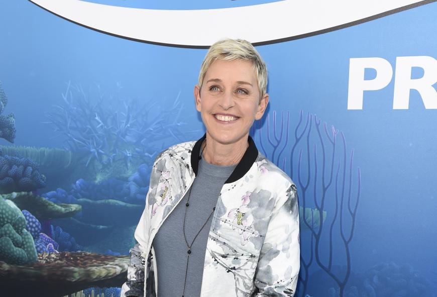Ellen DeGeneres berichtete in einer US-Talkshow von „Stachel-Rhonda", dem Trans-Rochen, der in „Findet Dorie" eine wichtige Rolle spielen wird.